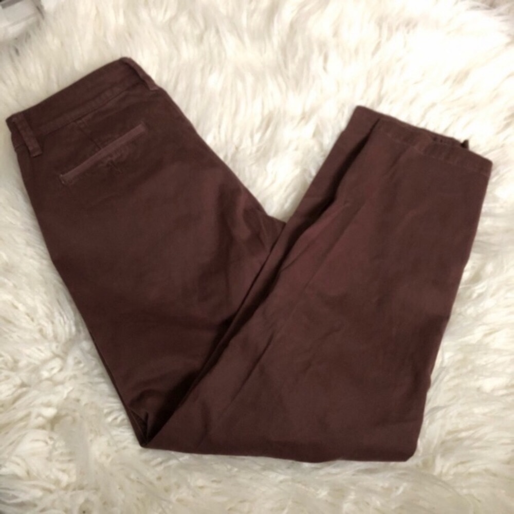 SOLD Anthropologie Chino Sequin & Paint Pants NWOT - Picture 6 of 8